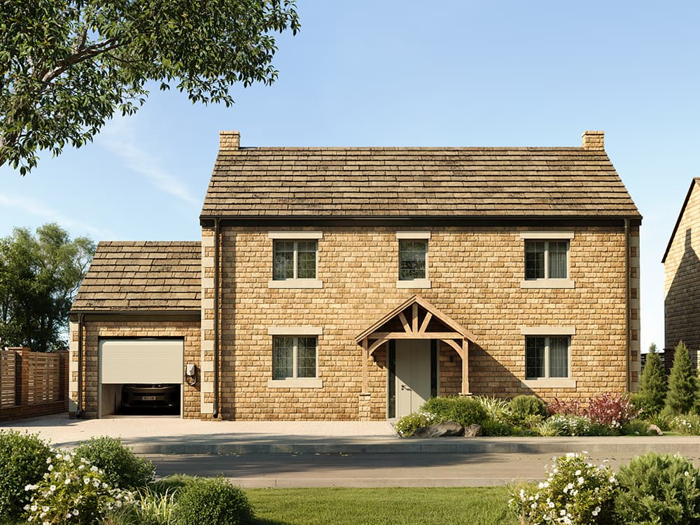 The detached house type for Plot 3